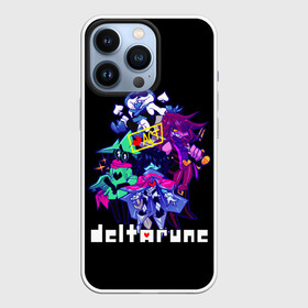 Чехол для iPhone 13 Pro с принтом DELTARUNE | РУНА ДЕЛЬТА ГЕРОИ ИГРЫ ,  |  | deltarune | deltarune 2 | game | undertale символ | дельта | дельтарун | дельтарун 2 | джевил | знак руин андертейл | значок дельтарун пиксель | игра | королева | крис | ноэлль | ральзей | рукслс | руна | спамтон | сьюзи