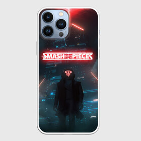 Чехол для iPhone 13 Pro Max с принтом Smash Into Pieces Big Bang Neon man ,  |  | a new horizon | bangarang | big bang | broken parts | glow in the dark | neon | rise up | smash into pieces | the rain | wake up | киберпанк | неон