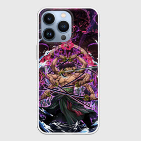 Чехол для iPhone 13 Pro с принтом РОРОНОА АШУРА ВАН ПИС ПИРАТ ,  |  | anime | luffi | lufi | manga | one piece | samurai | wano ван пис | zoho | zoro | асура | ашура | большой куш | ванпис | вон пис | зоро | зохо | корабль | король пиратов | луфи | луффи | манга | манки д луффи | пират | ророноа | самурай