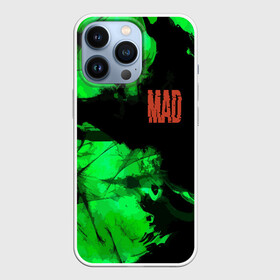 Чехол для iPhone 13 Pro с принтом Mad 2077 ,  |  | Тематика изображения на принте: fashion | hype | mad | vanguard | авангард | безумство | мода | хайп