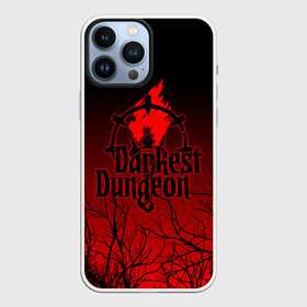 Чехол для iPhone 13 Pro Max с принтом DARKEST DUNGEON, ТЁМНЫЙ ЛЕС ,  |  | abomination | antiquarian | arbalest | bounty hunter | colour of madness | crimson court | crusader | darkest dungeon | game | grave robber | hellion | highwaym | logo | roguelike | shieldbreaker | the shieldbreaker | игра | лого | лог