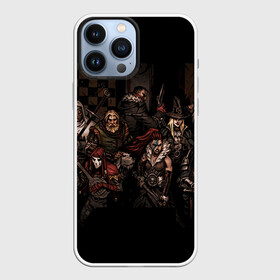 Чехол для iPhone 13 Pro Max с принтом DARKEST DUNGEON ALL HEROES GAME ,  |  | Тематика изображения на принте: abomination | antiquarian | arbalest | bounty hunter | colour of madness | crimson court | crusader | darkest dungeon | game | grave robber | hellion | highwaym | logo | roguelike | shieldbreaker | the shieldbreaker | игра | лого | лог