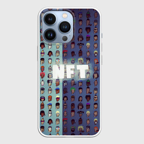 Чехол для iPhone 13 Pro с принтом NFT ,  |  | Тематика изображения на принте: nft crypto | nft games | nft картинки | nft картины | nft мем | nonfungible token | криптографический токен | криптопиксели | невзаимозаменяемый токен | нфт блокчейн | нфт токен | пиксели | уникальный дизайн токен