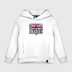 Детское худи Oversize хлопок с принтом The Beatles  Great Britain | Битлз , френч-терри — 70% хлопок, 30% полиэстер. Мягкий теплый начес внутри —100% хлопок | боковые карманы, эластичные манжеты и нижняя кромка, капюшон на магнитной кнопке | Тематика изображения на принте: john | liverpool | music | paul | retro | ringo | rock | the beatles | англия | битлз | битлы | великобритания | джон | жуки | леннон | маккартни | пол | ретро | ринго | рокмузыка | флаг