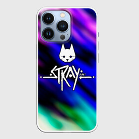 Чехол для iPhone 13 Pro с принтом Stray ,  |  | stray | бродить | игра про кота | потерявшийся кот | стрей | стрэй