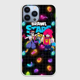 Чехол для iPhone 13 Pro Max с принтом ФЭНГ И ГРОМ BRAWL STARSг ,  |  | Тематика изображения на принте: brawl | brawl stars | brawlstars | fang | grom | бравлстарс | гром | фанг | фанк | фэнг