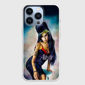 Чехол для iPhone 13 Pro с принтом Amy Jade Winehouse ,  |  | artwork | back in black | rb | soul | арт | девушкам | джаз | музыка | популярное | рисунки | эми уайнхаус | яркий