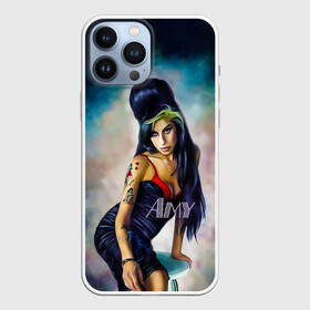 Чехол для iPhone 13 Pro Max с принтом Amy Jade Winehouse ,  |  | Тематика изображения на принте: artwork | back in black | rb | soul | арт | девушкам | джаз | музыка | популярное | рисунки | эми уайнхаус | яркий