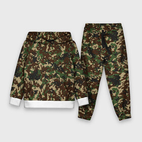 Детский костюм 3D (с толстовкой) с принтом Камуфляж Излом ,  |  | camouflage | military | армия | боец | ввс | вдв | вмф | военный камуфляж | воин | война | гру | десантник | дшб | камуфляж | кгб | маскировка | масхалат | мвд | милитари | мчс | омон | охота | охрана | патриот | пво