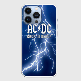 Чехол для iPhone 13 Pro с принтом AC DC гроза с молнией ,  |  | ac dc | acdc | ас дс | асдс | музыка | рок