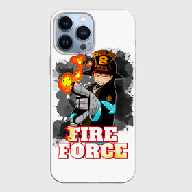 Чехол для iPhone 13 Pro Max с принтом Fire Force   Шинра Кусакабэ ,  |  | Тематика изображения на принте: 8 | fire force | kusakabe | shinra | shinra kusakabe | аниме | бригада пылающего пламени | герой | дьявол | кусакабэ | манга | пламенная бригада пожарных | пламенный отряд | след дьявола | шинра | шинра кусакабэ