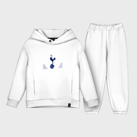 Детский костюм хлопок Oversize с принтом Tottenham Hotspur | Тоттенхэм Хотспур ,  |  | british | england | football | hotspur | london | soccer | sport | the spurs | tottenham | англия | игра | лондон | спорт | тоттенхэм | футбол | хотспур | шпоры