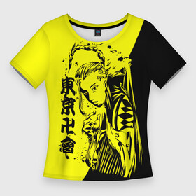 Женская футболка 3D Slim с принтом Кен Рюгуджи  Токийские мстители ,  |  | doraken | ken | ryuguji | ryuguji ken | tokyo avengers | tokyo revengers | аниме | дракен | кен | кен рюгуджи | кенчин | манга | рюгуджи | токийские мстители