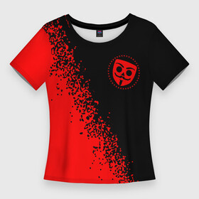 Женская футболка 3D Slim с принтом BUBBLE KVASS  Краска ,  |  | brawl | bubble | game | games | kvas | logo | meme | memes | stars | бабл | бравл | игра | игры | квас | краска | лого | логотип | мем | мемы | символ | спрей | старс