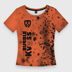 Женская футболка 3D Slim с принтом БАБЛ КВАС  Вертикально ,  |  | brawl | bubble | game | games | kvas | logo | meme | memes | stars | бабл | бравл | игра | игры | квас | лого | логотип | мем | мемы | огонь | пламя | символ | старс