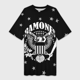 Платье-футболка 3D с принтом Ramones  Рамонес ,  |  | Тематика изображения на принте: america | music | ramones | rock | usa | америка | джонни рамон | джоуи рамон | ди ди рамон | клем бурк | кристофер уорд | марки рамон | музыка | рамонез | рамонес | рамонс | рамоунз | ричи рамон | рок | сша | томми рамон