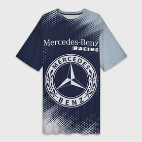 Платье-футболка 3D с принтом МЕРСЕДЕС  Racing + Яркий ,  |  | amg | auto | bens | benz | logo | merc | mercedes | mersedes | moto | racing | star | vthctltc | авто | амг | бенц | звезда | класс | лого | логотип | мерин | мерс | мерседес | мото | полутона | символ | символы | ьуксувуы