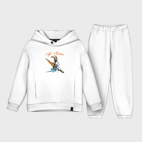 Детский костюм хлопок Oversize с принтом Сражайся или грызи ,  |  | carrot | rabbit | борьба | восточные единоборства | заяц | карате | кролик | морковь | настойчивость | стойкость | таков путь