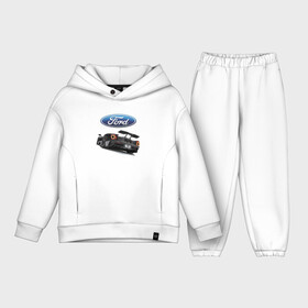Детский костюм хлопок Oversize с принтом Ford Performance   Motorsport ,  |  | Тематика изображения на принте: brend | car | ford | motorsport | performance | prestige | usa | автомобиль | автоспорт | бренд | представление | престиж | сша | форд