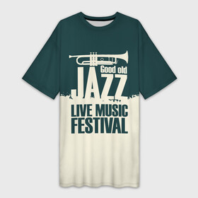 Платье-футболка 3D с принтом Джаз (Живая Музыка) ,  |  | acid jazz | blues | cool jazz | free jazz | jazz | jazz manush | music | rb | reggae | s | saxophone | smooth jazz | soul jazz | бибоп | биг бенд | блюз | джаз | джаз мануш | кул джаз | музыка | ноты | оркестр | постбоп | регги | ритмнблюз | саксофон | св