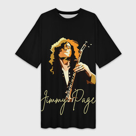 Платье-футболка 3D с принтом Led Zeppelin Лед Зеппелин Jimmy Page ,  |  | jimmy page | led | led zeppelin | lz | zoso | группа | джимми пейдж | джон генри бонэм | джон пол джонс | зосо | лед зепелен | лед зеппелин | ледзепелен | ледзеппелин | лз | метал | роберт плант | рок | тяжелый