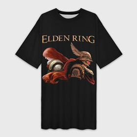 Платье-футболка 3D с принтом Маления Разорванная  Elden Ring ,  |  | demi | elden | eternal | malenia | marika | queen | radagon | radan | renna | ring | roderica | scourge | severed | stars | torn | witch | бич | ведьма | вечная | звезд | клинок | кольцо | королева | маления | марика | миккелы | полубог | ра