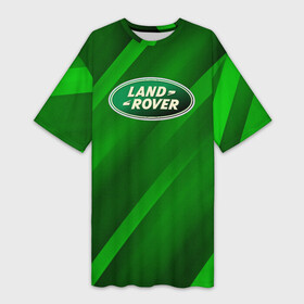 Платье-футболка 3D с принтом Land Rover  abstraction полосы ,  |  | 2020 | auto | land rover | sport | авто | автомобиль | автомобильные | бренд | дрифт | марка | машины | спорт | тюнинг