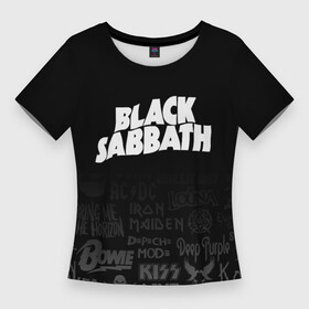 Женская футболка 3D Slim с принтом Black Sabbath логотипы рок групп ,  |  | black | black sabath | black sabbath | hard rock | heavy metal | ozzy | sabath | блэк сабат | группы | метал | музыка | оззи | оззи осборн | ози | осборн | рок | хард рок | хэви метал