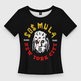 Женская футболка 3D Slim с принтом ZillaKami x SosMula City Morgue Sleez Bag ,  |  | bag | city | citymorgue | morgue | sleez | sos mula | sosmula | zilla kami | zillakami | модные | хайп | шмот