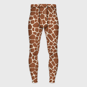Мужские тайтсы 3D с принтом Шкура Жирафа  (Giraffe) ,  |  | animals | giraffe | safari | zoo | африка | дикая природа | животные | жираф | звери | зоопарк | кожа жирафа | мода | мозаика | саванна | сафари