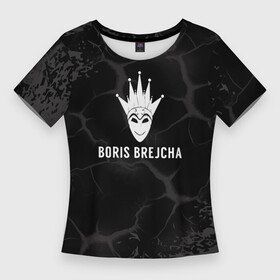 Женская футболка 3D Slim с принтом boris brejcha  борис брейча ,  |  | boris | boris brejcha | brejcha | house | minimal | mix | rave | solomun | techno