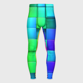 Мужские тайтсы 3D с принтом Color geometrics pattern  Vanguard ,  |  | color | fashion | neon | pattern | vanguard | авангард | мода | неон | узор | цвет