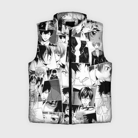 Женский жилет утепленный 3D с принтом Psycho Pass pattern ,  |  | akane tsunemori | anime | arata shindou | shinya kogami | shougo makishima | аканэ цунэмори | аниме | анимэ | арата синдо | когами синья | психопаспорт | сёго макишима | шинья когами