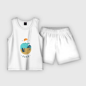 Детская пижама с шортами хлопок с принтом Отдыхаю жестко ,  |  | Тематика изображения на принте: витамин | выходные | дайвинг | жестко | курорт | лето | лодка | море | океан | отдыхаю | отпуск | пляж | серфинг | солнце