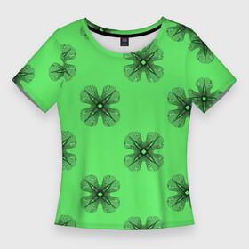 Женская футболка 3D Slim с принтом АБСТРАКТНАЯ ПРИЗМА ,  |  | абстракция | геометрический | геометрия | зеленый | калейдоскоп | красочный | минималистский | призма | призма цветов | призматический | психоделический | радуга | розовый | синий | современный