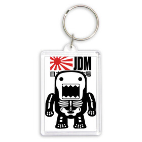 Брелок прямоугольный 35*50 с принтом JDM / Japan / Monster ,  |  | Тематика изображения на принте: fangs | japan | jaw | jdm | monster | style | клыки | монстр | пасть | стиль | япония