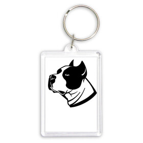 Брелок прямоугольный 35*50 с принтом Staffordshire Terrier / Muzzle ,  |  | dog | ears | eyes | muzzle | power | staffordshire terrier | глаза | мощь | собака | стаффордширский терьер | уши