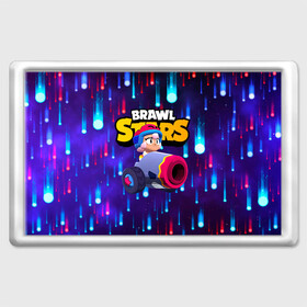 Магнит 45*70 с принтом bonny brawlstars Бонни , Пластик | Размер: 78*52 мм; Размер печати: 70*45 | boni | bonnie | brawl | brawl stars | brawlstars | brawl_stars | бони | бонни | бравлстарс