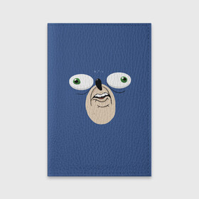 Обложка для паспорта матовая кожа с принтом Смешной Ежик , натуральная матовая кожа | размер 19,3 х 13,7 см; прозрачные пластиковые крепления | Тематика изображения на принте: ежик | игры | смешные | соник | фильмы
