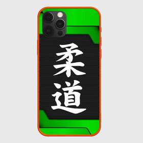 Чехол для iPhone 12 Pro с принтом JUDO | GREEN , силикон | область печати: задняя сторона чехла, без боковых панелей | judo | гибкий путь | дзю до | дзюдо | единоборство | мягкий путь | спорт | спортивное единоборство | япония | японское боевое искусство