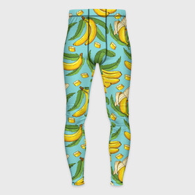 Мужские тайтсы 3D с принтом Banana pattern  Summer  Fashion 2022 ,  |  | Тематика изображения на принте: banana | fashion | pattern | summer | банан | лето | мода | узор
