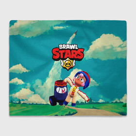 Плед 3D с принтом brawlstars Выстрел Бонни Bonny , 100% полиэстер | закругленные углы, все края обработаны. Ткань не мнется и не растягивается | Тематика изображения на принте: boni | bonnie | brawl | brawl stars | brawlstars | brawl_stars | бони | бонни | бравлстарс