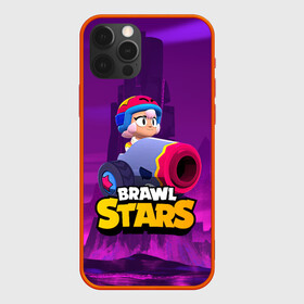 Чехол для iPhone 12 Pro с принтом BrawlStars Бонни с пушкой Bonny , силикон | область печати: задняя сторона чехла, без боковых панелей | boni | bonnie | brawl | brawl stars | brawlstars | brawl_stars | бони | бонни | бравлстарс