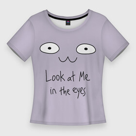 Женская футболка 3D Slim с принтом Жуткий месяц. Футболка мамы Лилы ,  |  | lila | pump | skid | spooky month | жуткий месяц | лайла | лила | памп | скид