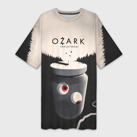 Платье-футболка 3D с принтом Ozark  Their Last Resort ,  |  | byrde | crime | netflix | ozark | serial | бёрд | криминал | криминальная драма | нетфликс | озарк | сериал | триллер