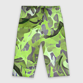 Велосипедки 3D с принтом Green breeze ,  |  | Тематика изображения на принте: art | camouflage | colors | gray | green | military | pattern | soldier | war | военный | зеленый | камуфляж | маскировка | паттерн | серый | солдат | узор