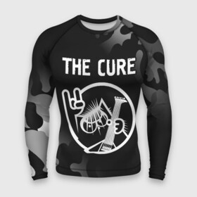 Мужской рашгард 3D с принтом The Cure  КОТ  Камуфляж ,  |  | band | cure | metal | rock | the | the cure | группа | камуфляж | кот | кьюр | милитари | рок