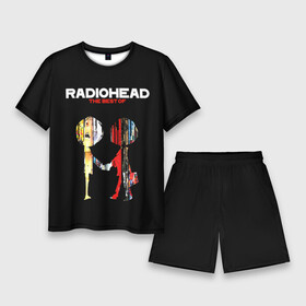 Мужской костюм с шортами 3D с принтом Radiohead The BEST ,  |  | radio head | radiohead | thom yorke | одержимый чем то | радио хед | радиохед | радиохэд | рок | рок группа | том йорк | томас эдвард йорк | фанат