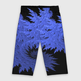 Велосипедки 3D с принтом Абстрактный морозный узор  Abstract frost pattern ,  |  | abstraction | fashion | frost | neon | pattern | абстракция | мода | мороз | неон | узор