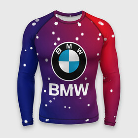 Мужской рашгард 3D с принтом BMW  Градиент  Краска ,  |  | bmw | bmw performance | m | motorsport | performance | бмв | моторспорт